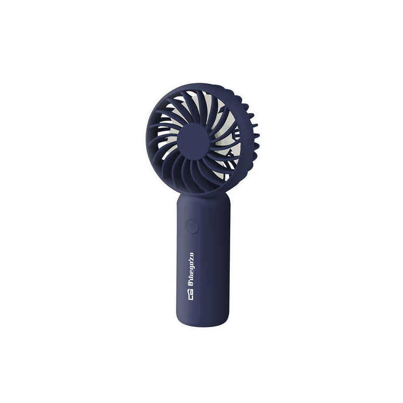 Ventilateur à Main Rafraîchissant Orbegozo HF 2100 - 3 Vitesses de Ventilation - Puissant et Compact - Léger - Connexion USB-C -