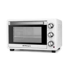 Four électrique multifonction Orbegozo HO 258 - Capacité 25L - Puissance 1500W - Sélecteur de température 100ºc à 230ºc - Minute