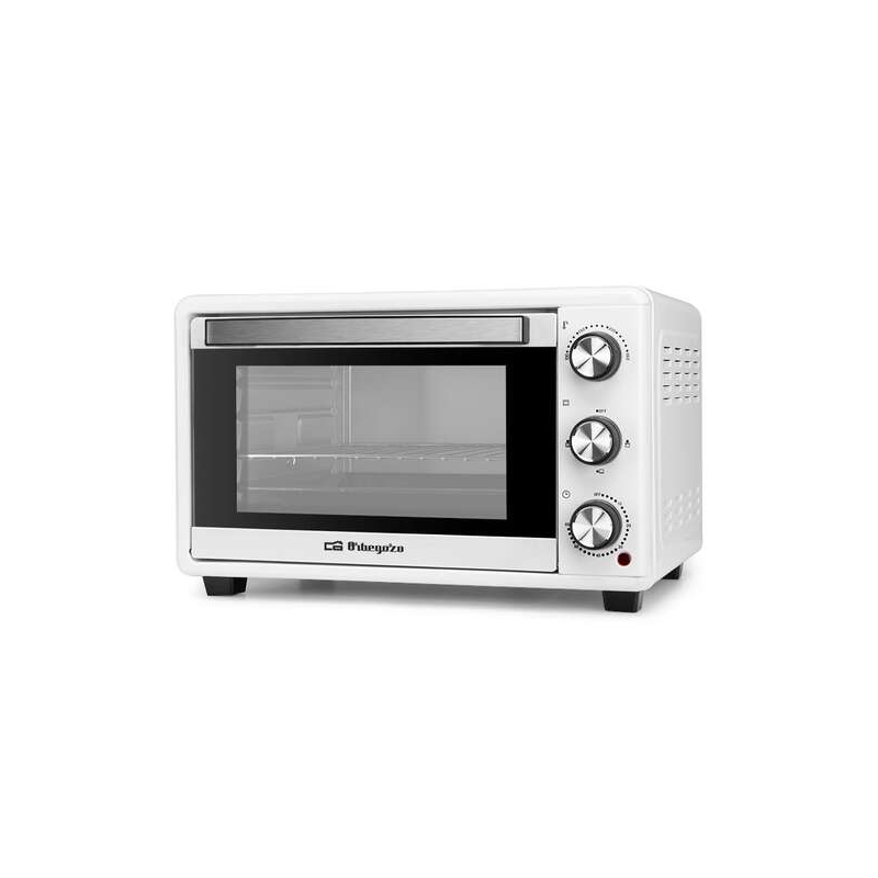 Four électrique multifonction Orbegozo HO 258 - Capacité 25L - Puissance 1500W - Sélecteur de température 100ºc à 230ºc - Minute