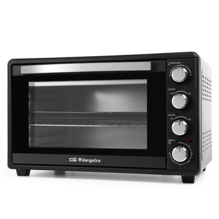 Four de table multifonction Orbegozo HO 455 - Capacité 45 L - Puissance 2000 W - Sélecteur de température jusqu'à 230ºC - Minute