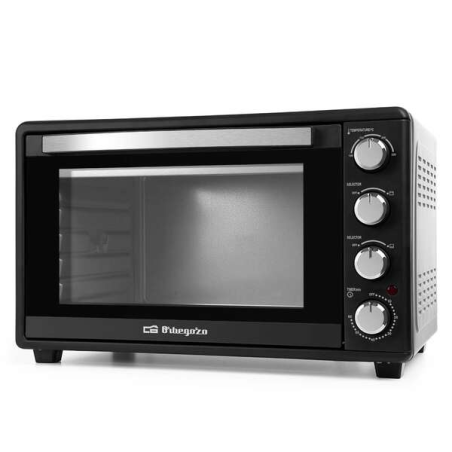 Four de table multifonction Orbegozo HO 455 - Capacité 45 L - Puissance 2000 W - Sélecteur de température jusqu'à 230ºC - Minute