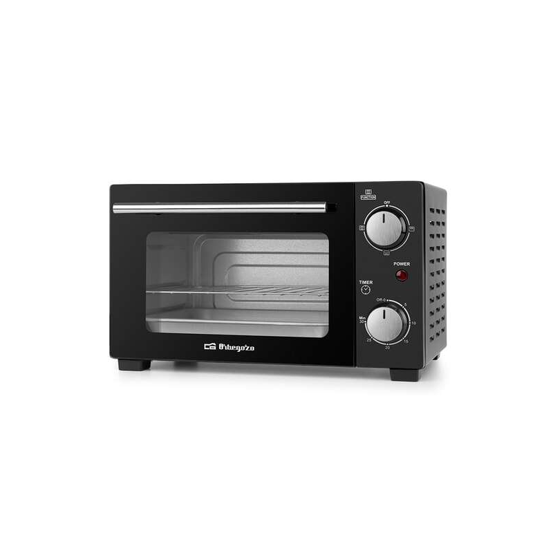 Orbegozo HO 985 Four Électrique Multifonction Puissance 800W - Capacité 10L - Sélecteur de chaleur supérieure - inférieure ou si