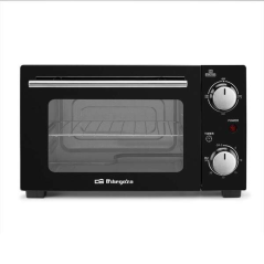 Orbegozo HO 985 Four Électrique Multifonction Puissance 800W - Capacité 10L - Sélecteur de chaleur supérieure - inférieure ou si