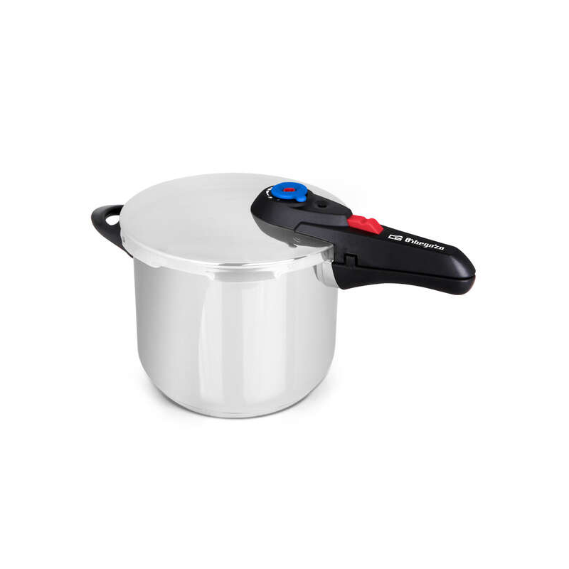 Orbegozo HP 10006 Super Rapid Pot - Capacité 10 litres - Cinq systèmes de sécurité - Fond thermodiffuseur - Convient à tous type