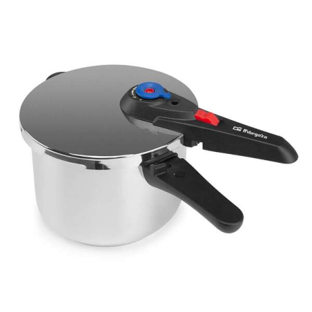 Orbegozo HP 10006 Super Rapid Pot - Capacité 10 litres - Cinq systèmes de sécurité - Fond thermodiffuseur - Convient à tous type