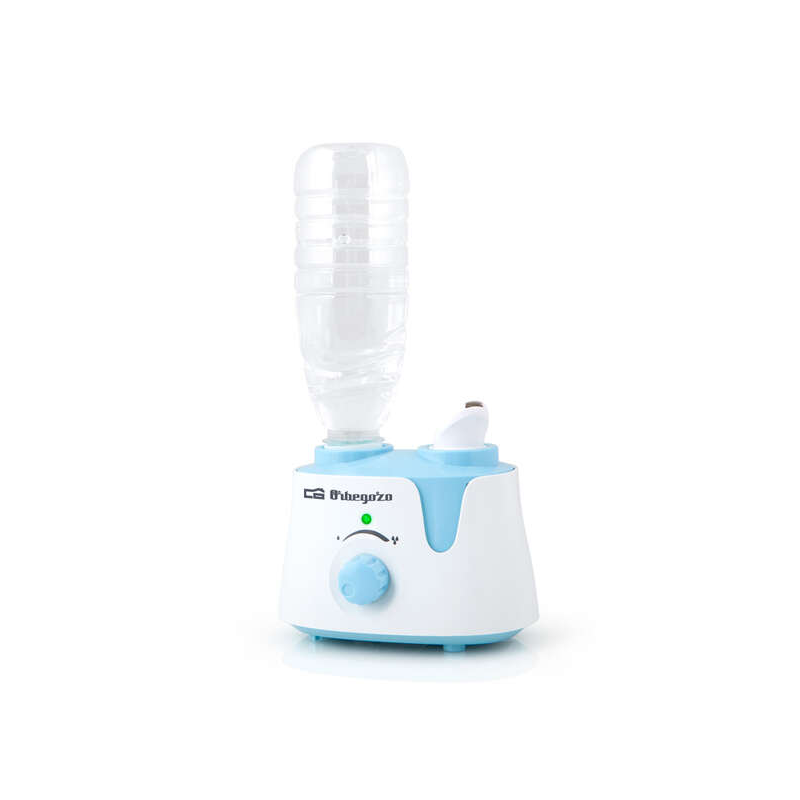 L'humidificateur de bouteilles Orbegozo HU 1000 élimine les odeurs et humidifie l'environnement Débit de vapeur réglable - Adapt