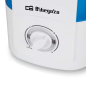 Humidificateur ultrasonique à brume froide Orbegozo HU 2031 - Régule l'humidité - Purifie l'air - Soigne la peau - Double puissa