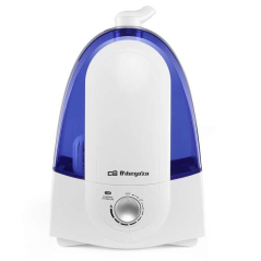 Humidificateur à ultrasons Orbegozo HU 2050 - Régule l'humidité et purifie l'air - Silencieux - Vapeur froide - Autonomie 17H -