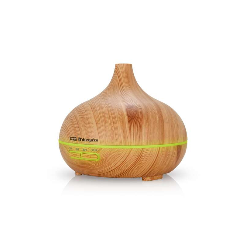 Orbegozo HU 3050 Humidificateur d'aromathérapie à ultrasons - Soulage la toux et la congestion nasale - Élimine les odeurs - Amé