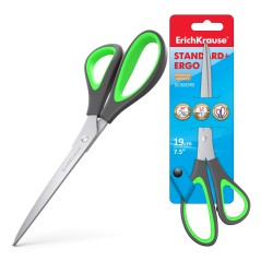 ✅ Ciseaux Erichkrause Standard+ Ergo - Lames en acier inoxydable - Double affûtage avancé - Résistant à la c en stock