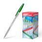 Stylo bille vert Erichkrause R-301 1.0 mm lot de 50