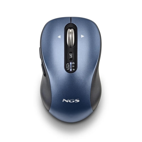 Souris sans fil NGS Infinity-RB 3200dpi - Connexions 2,4 GHz + Bluetooth 5.1 + Bluetooth 5.1 - 5 Boutons - Utilisation droitier