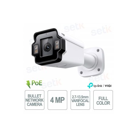 TP-Link Vigi InSight LPR345Z Camara de Seguridad - Luz LED - IP67 - IK10 - Resolucion de 4Mpx - Reconocimiento Automatico de Mat