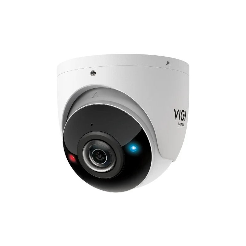 TP-Link Vigi InSight S485PI Camara de Seguridad para Exterior - 4K - IP67 - IK10 - Audio Bidireccional - Color Blanco y Negro