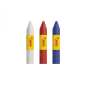 Jovi Face Paint Adventure, lot de 3 bâtons de maquillage – Pour tous types de peau – Facile à nettoyer – Blanc, rouge et bleu