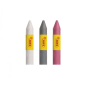 Lot de 3 bâtons de maquillage Jovi Face Paint Fantasy - Pour tous types de peau - Faciles à nettoyer - Blanc, rose et gris