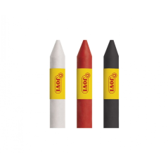 Lot de 3 bâtons de maquillage Jovi Face Paint Scary - Pour tous types de peau - Faciles à nettoyer - Blanc, rouge et noir