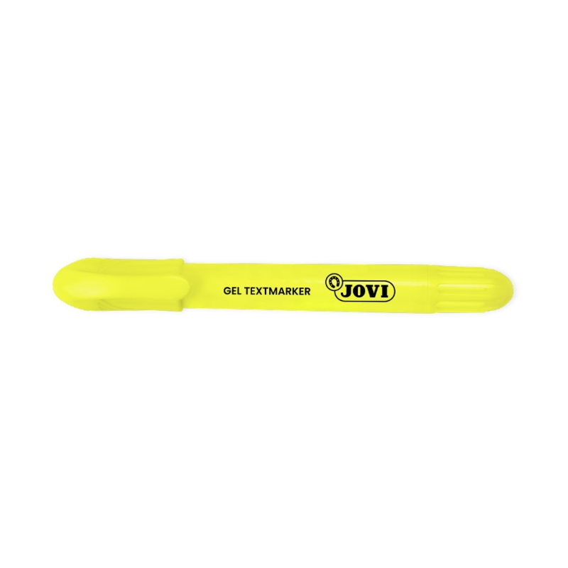 LOT de 12 Jovi Gel Textmarker Marqueurs de texte – Gel sec – Couleurs fluorescentes – Aucune pointe nécessaire – Ne déteint pas