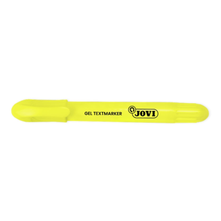 LOT de 12 Jovi Gel Textmarker Marqueurs de texte – Gel sec – Couleurs fluorescentes – Aucune pointe nécessaire – Ne déteint pas