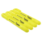 LOT de 12 Jovi Gel Textmarker Marqueurs de texte – Gel sec – Couleurs fluorescentes – Aucune pointe nécessaire – Ne déteint pas