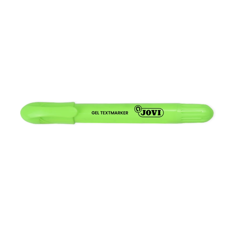 LOT de 12 Jovi Gel Textmarker Marqueurs de texte – Gel sec – Couleurs fluorescentes – Avec élévateur – Aucune pointe nécessaire