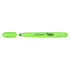 LOT de 12 Jovi Gel Textmarker Marqueurs de texte – Gel sec – Couleurs fluorescentes – Avec élévateur – Aucune pointe nécessaire