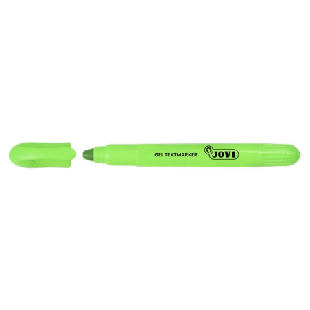 LOT de 12 Jovi Gel Textmarker Marqueurs de texte – Gel sec – Couleurs fluorescentes – Avec élévateur – Aucune pointe nécessaire