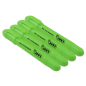 LOT de 12 Jovi Gel Textmarker Marqueurs de texte – Gel sec – Couleurs fluorescentes – Avec élévateur – Aucune pointe nécessaire