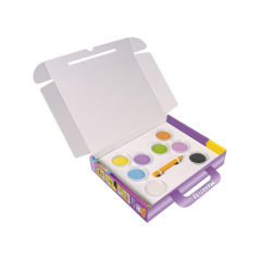 Kit de peinture et d'amusement Jovi Play & Fun Monsters avec 8 pots de sable + 1 perforatrice + 3 feuilles avec motifs de monstr