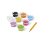 Kit de peinture avec sable Jovi Play & Fun Unicorns avec 8 pots de sable + 1 perforatrice + 3 feuilles avec motifs licornes - Co