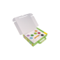 Kit de peinture avec du sable Jovi Play & Fun Dinosaures avec 8 pots de sable + 1 perforatrice + 3 feuilles avec motifs de dinos