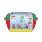 Coffret cadeau Jovi Play & Fun Aventure de Noël avec 24 bâtonnets de pâte à modeler de 15 g + moules + emporte-pièces - Sans glu