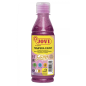 Jovi Glitter Tempera Flacon 250 ml - À base d'eau - Prêt à l'emploi - avec paillettes - Excellente performance - Séchage rapide