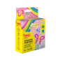 Jovi Glitter Gouache Lot de 4 bouteilles de tempera 35 ml – Tempera liquide à base d'eau – Particules pailletées – Excellente pe