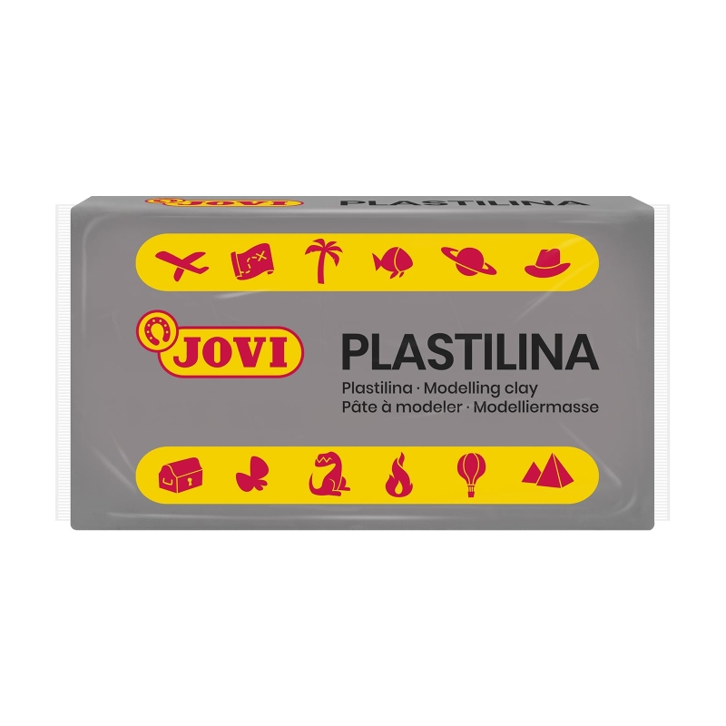 Boîte de 30 tablettes de pâte à modeler Jovi 50 g - Pâte végétale - Ne durcit pas - Sans gluten - Sans danger - Facile à modeler