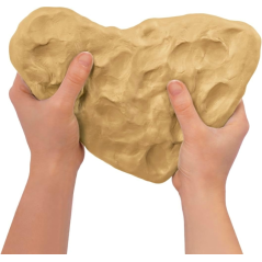 Pâte à modeler autodurcissante Jovi 1000 g - Durcissement à l'air - Toucher froid - Facile à modeler - Multi-surfaces - Séchage