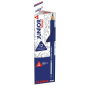 Lot de 12 crayons à mine graphite HB triangulaires jumbo Alpino Junior Trimax - Corps de 10 mm d'épaisseur - Espace pour le nom
