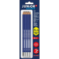 Blister Alpino Junior de 12 crayons graphite HB avec gomme - Espace pour le nom