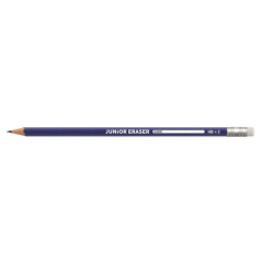 Blister Alpino Junior de 12 crayons graphite HB avec gomme - Espace pour le nom