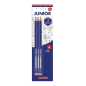 Blister Alpino Junior de 3 crayons graphite HB avec mine - Espace pour le nom