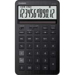 Casio JW-200DQ Calculadora de Sobremesa Compacta con Pantalla LCD de 12 Digitos - Calculo de Impuestos, Porcentajes, Raiz Cuadra