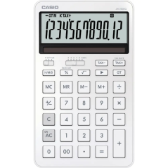 Casio JW-200DQ Calculadora de Sobremesa Compacta con Pantalla LCD de 12 Digitos - Calculo de Impuestos, Porcentajes, Raiz Cuadra