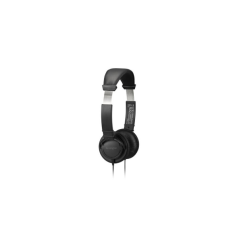 Casque pliable Kensington avec microphone - Connexion 3,5 mm - Arceau réglable - Oreillettes rembourrées - Commandes intégrées -