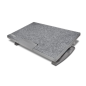 Repose-pieds Kensington Smartfit™ Solemate™ Pro Elite avec surface de soutien en tissu - Hauteur, angle et inclinaison réglables