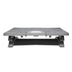 Repose-pieds Kensington Smartfit™ Solemate™ Pro Elite avec surface de soutien en tissu - Hauteur, angle et inclinaison réglables