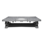 Repose-pieds Kensington Smartfit™ Solemate™ Pro Elite avec surface de soutien en tissu - Hauteur, angle et inclinaison réglables