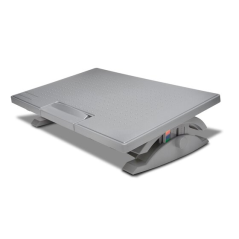 Repose-pieds Kensington Smartfit™ Solemate™ Pro avec large surface d'appui - Hauteur, angle et inclinaison réglables - Base anti