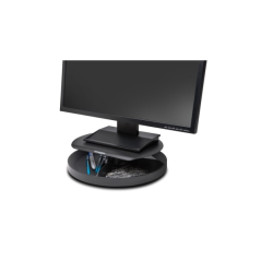 Support rotatif Kensington Smartfit Spin 2 - Organiseur rotatif - Supporte les écrans jusqu'à 18 kg - Hauteur réglable - Noir