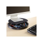 Support rotatif Kensington Smartfit Spin 2 - Organiseur rotatif - Supporte les écrans jusqu'à 18 kg - Hauteur réglable - Noir