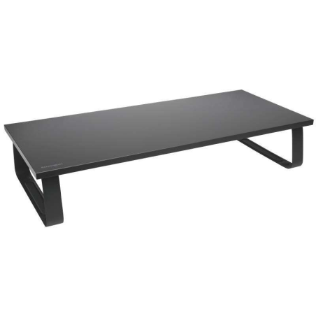 Kensington Essential Extra Wide Monitor Stand - Peut contenir deux moniteurs - Espace de stockage - Noir